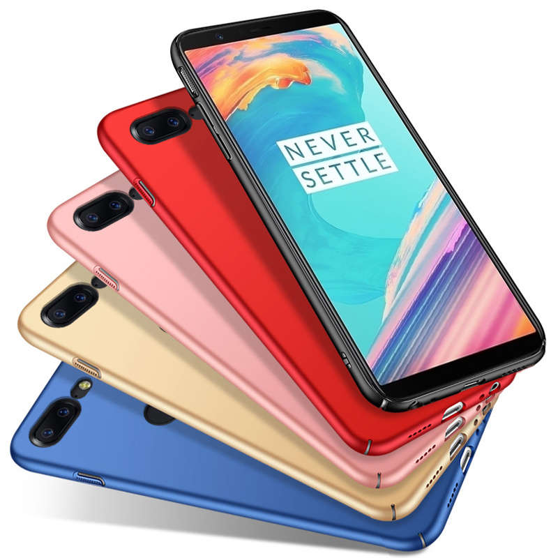 Ultra Thin Silky PC Hard Protective Back Case For OnePlus 5T