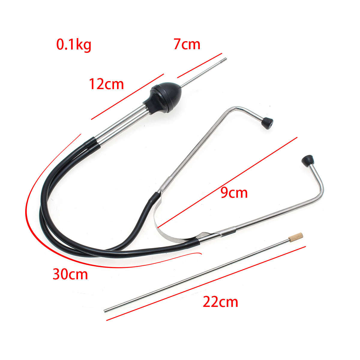 Auto Diagnostic Tools Car Engine Block Stethoscope Automotive Tools Auto Repair Tool