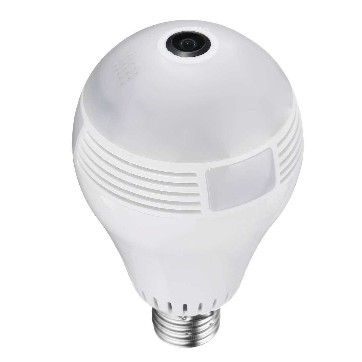 New 360 Degree FishEye Panoramic Full HD 1080P WiFi IR Camera Light Bulb Remote Monitoring
