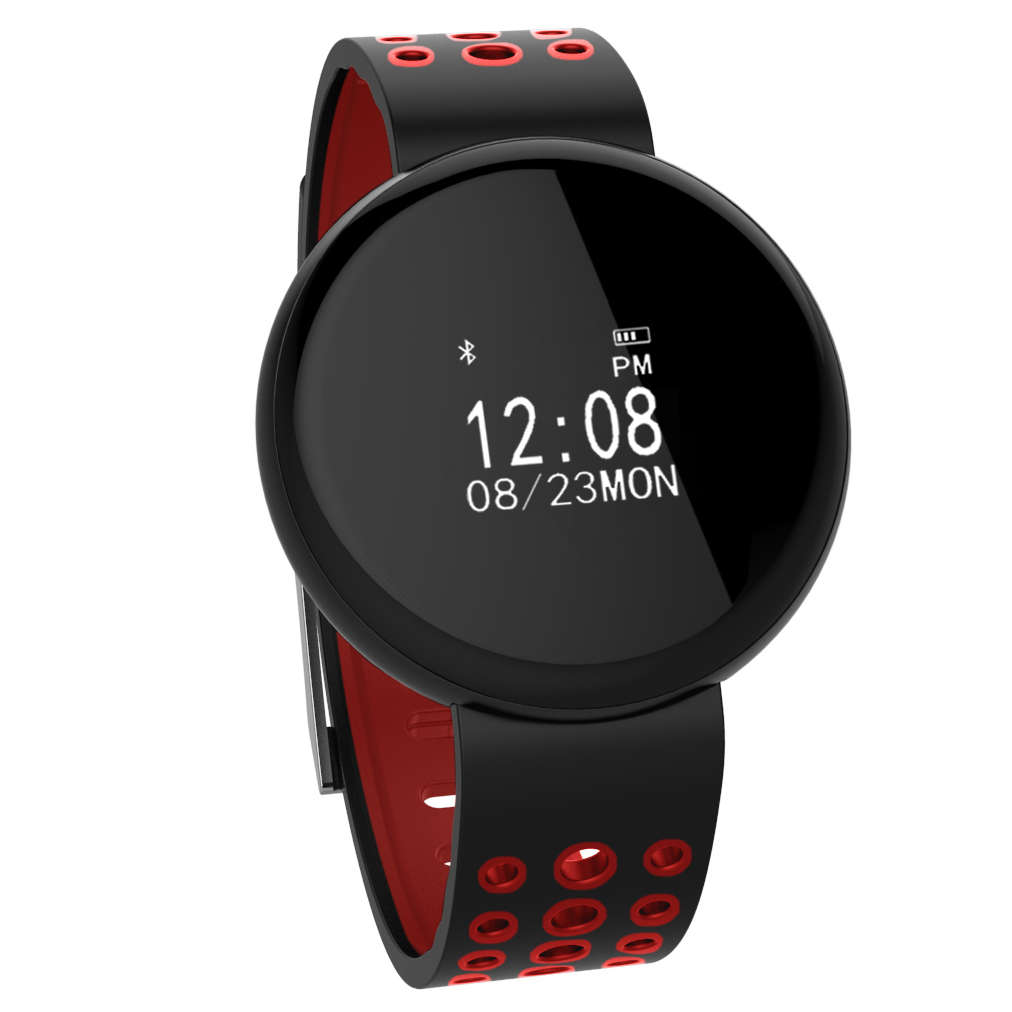 SmartWatch Round Screen Blood Oxygen Pressure Heart Rate Monitor Fitness Tracker SmartWatch