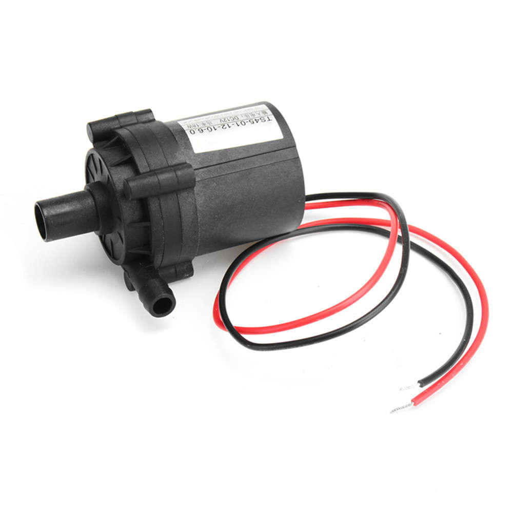 DC 12V 18W Water Pump Quiet Mini Cold Water Circulation Fluid Transfer Water Pump 12L/min