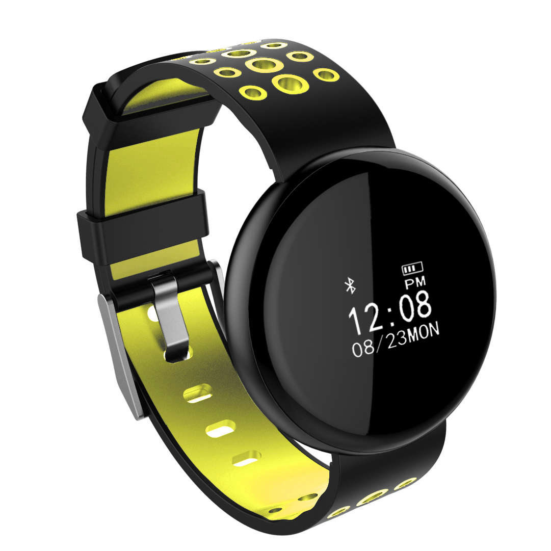 SmartWatch Round Screen Blood Oxygen Pressure Heart Rate Monitor Fitness Tracker SmartWatch