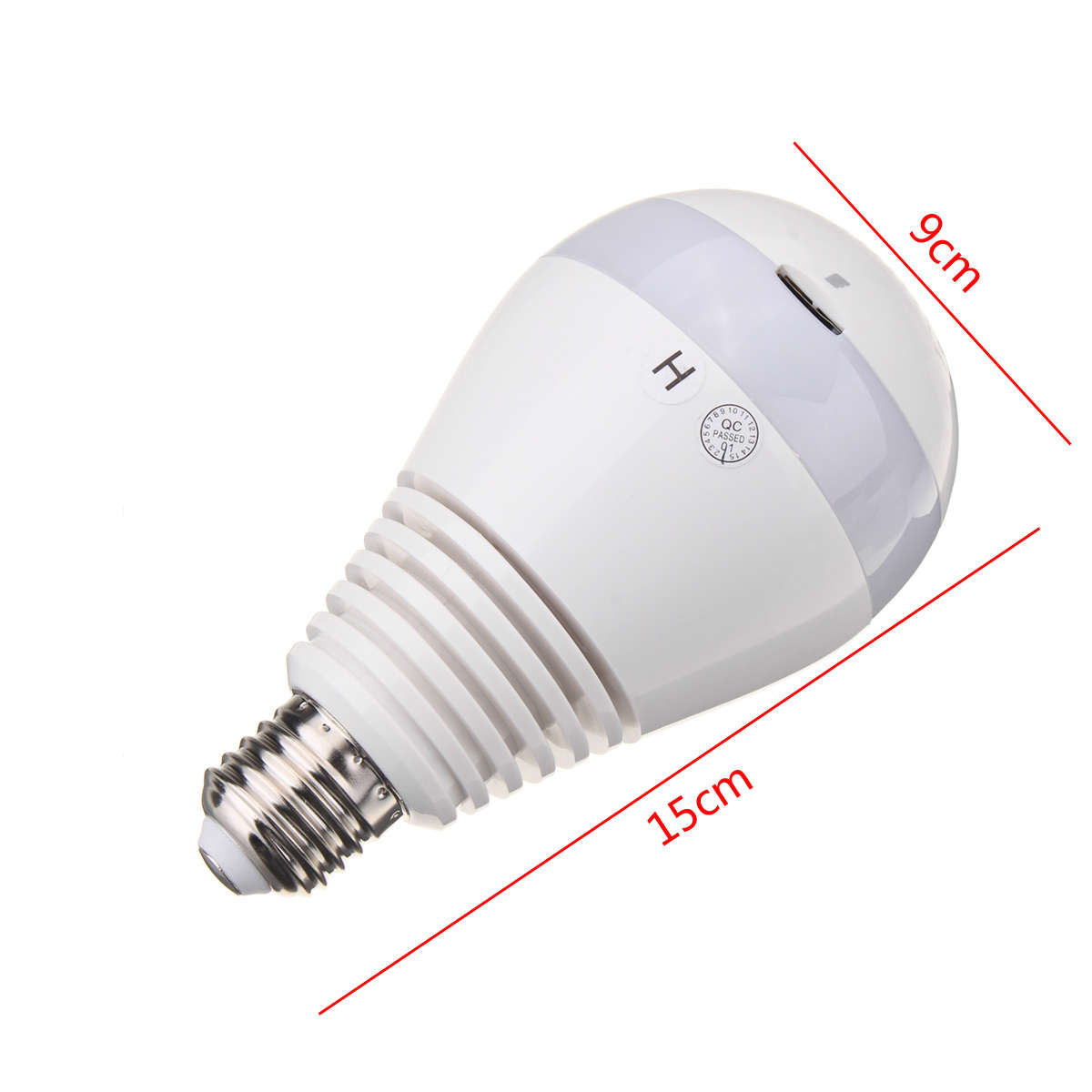 WIFI Camera Panoramic 360 View Smart Light Bulb Camera Monitoring
