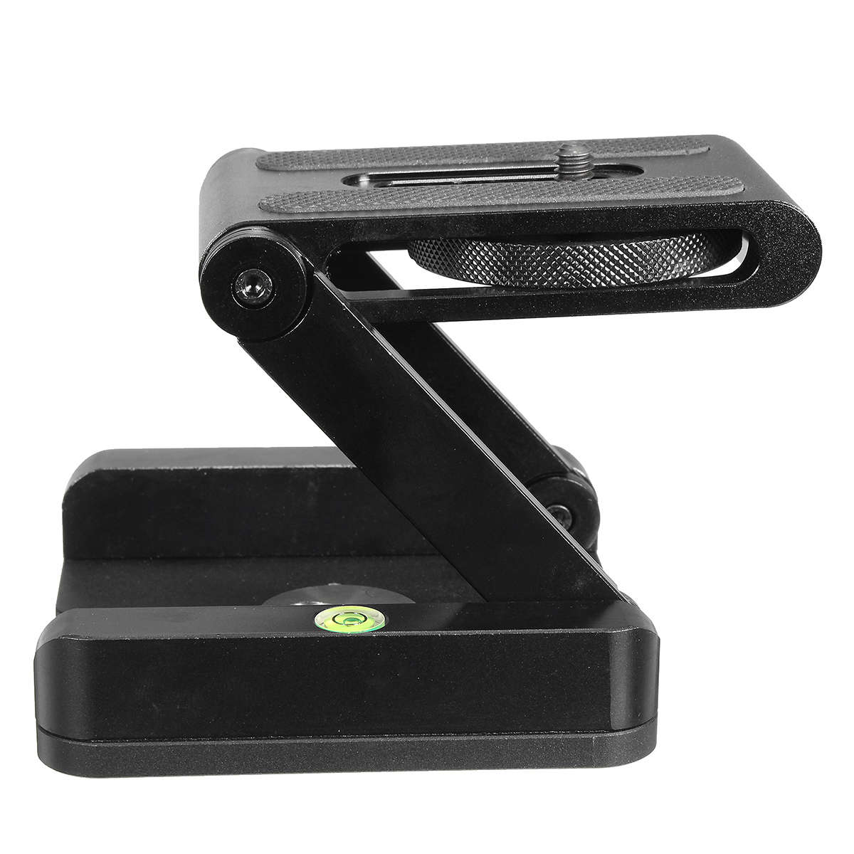 Aluminum Folding Z Pan Release Plate Stand Holder Tripod Flex Tilt Ball Head