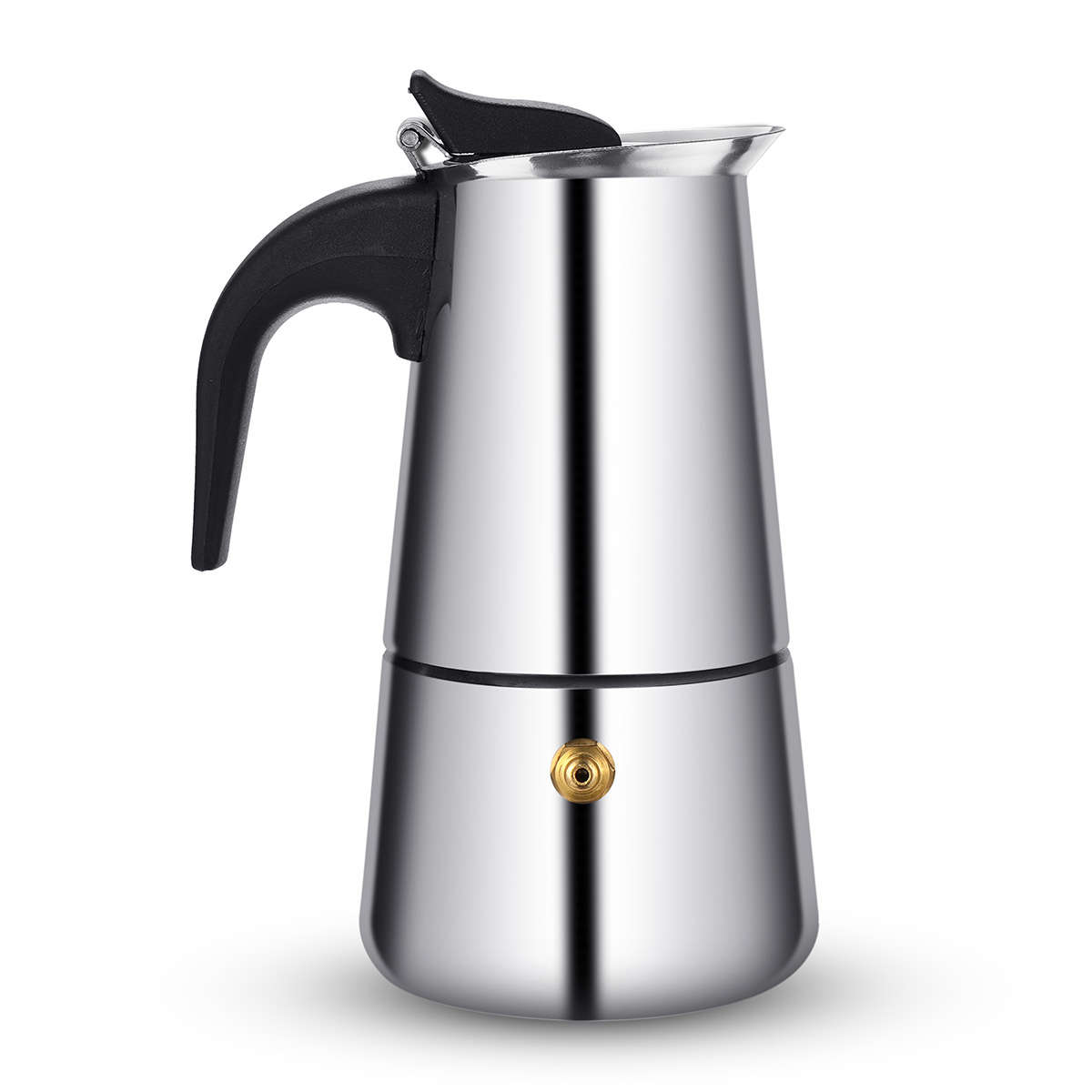 100/200/300/450ML Stainless Steel Moka Espresso Maker Pot Filter Coffee Cook