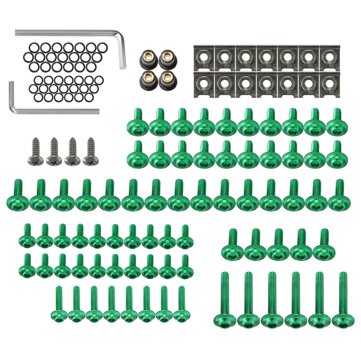 Fairing Bolt Kit Fastener Clip Screw Nut For Sportbikes Motorcycle