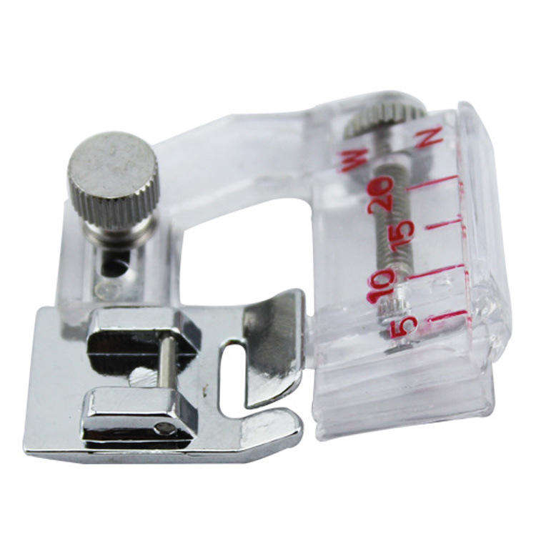 Adjustable Bias Binder Presser Foot Feet Binding Feet Sewing Machine Attachment Accessory