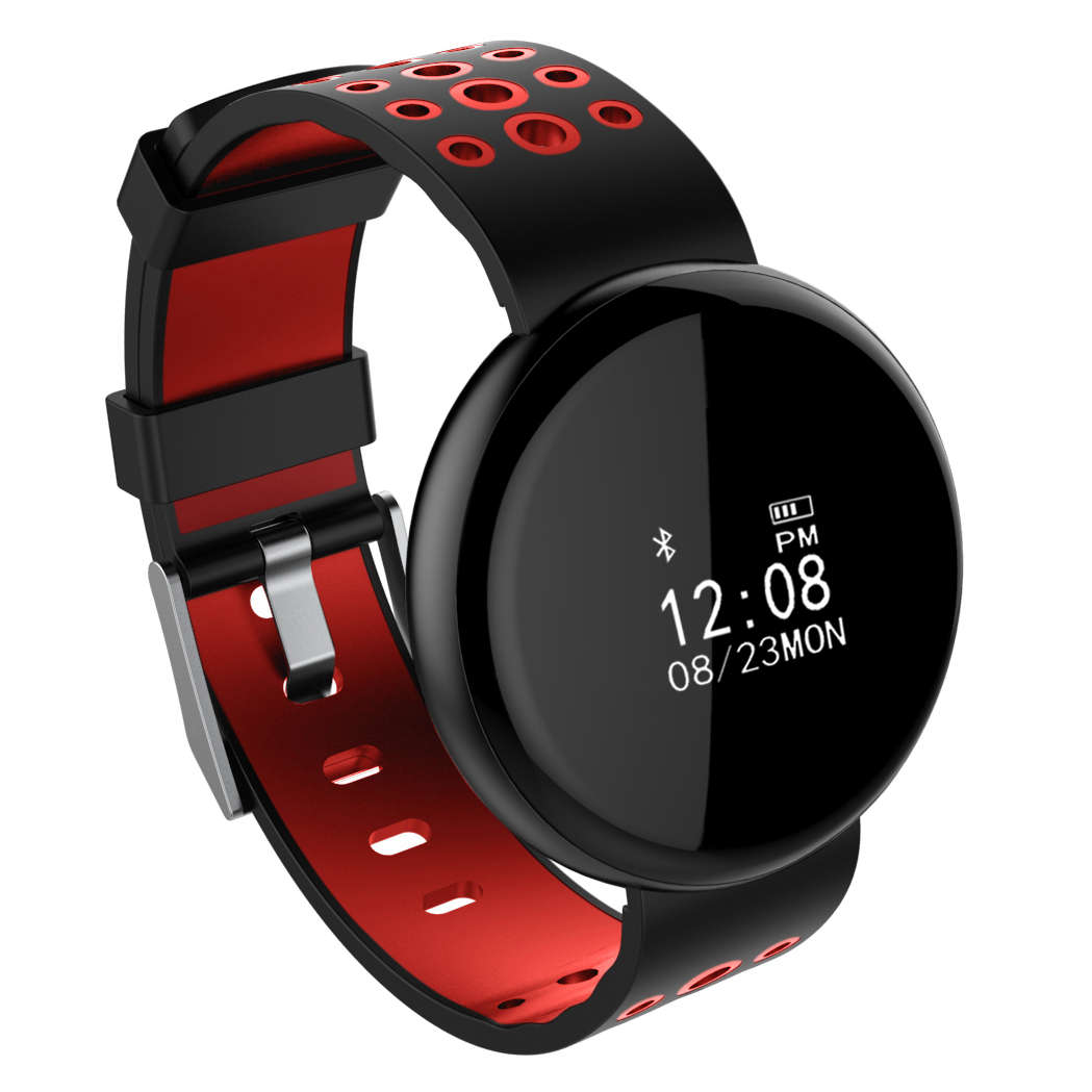 SmartWatch Round Screen Blood Oxygen Pressure Heart Rate Monitor Fitness Tracker SmartWatch