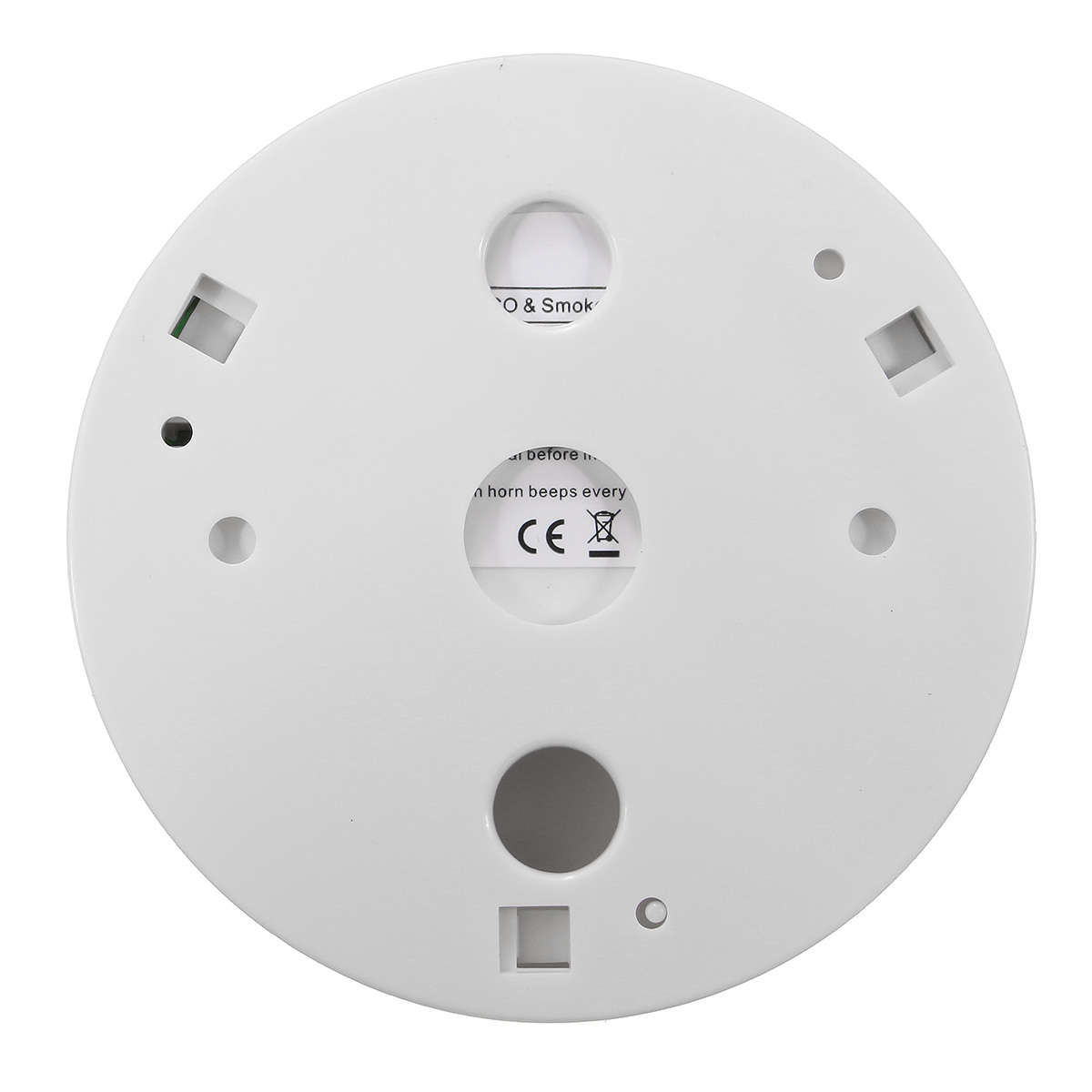 Combination Carbon Monoxide And Smoke Alarm CO & Smoke Detector Home Security