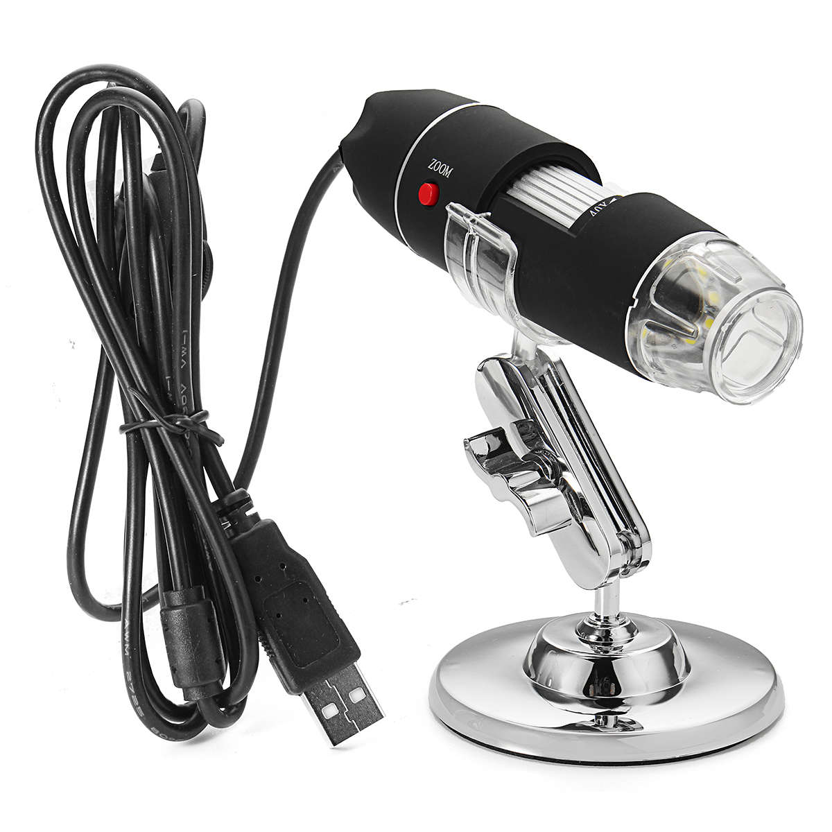 Digital Microscope 1600X Zoom 8 LED USB