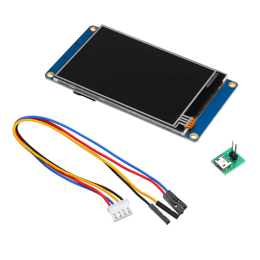 Nextion NX4832T035 3.5 Inch 480x320 HMI TFT LCD Touch Display Module Resistive Touch Screen - 0.08kg