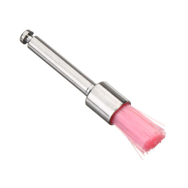 200pcs Nylon Latch Flat Head Polishing Brushes Set White and Colorful Cleaning Brushes Kit