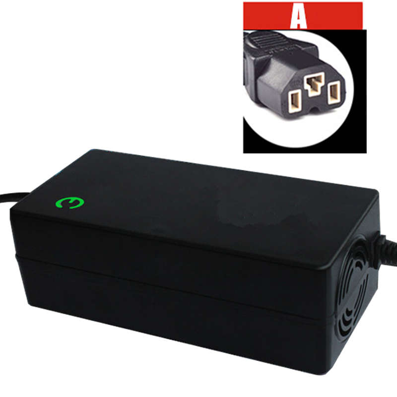 48V Lithium Battery Charger 2A Electric Bike Scooter Charger Battery Charging Equipment  (COLOR: A)