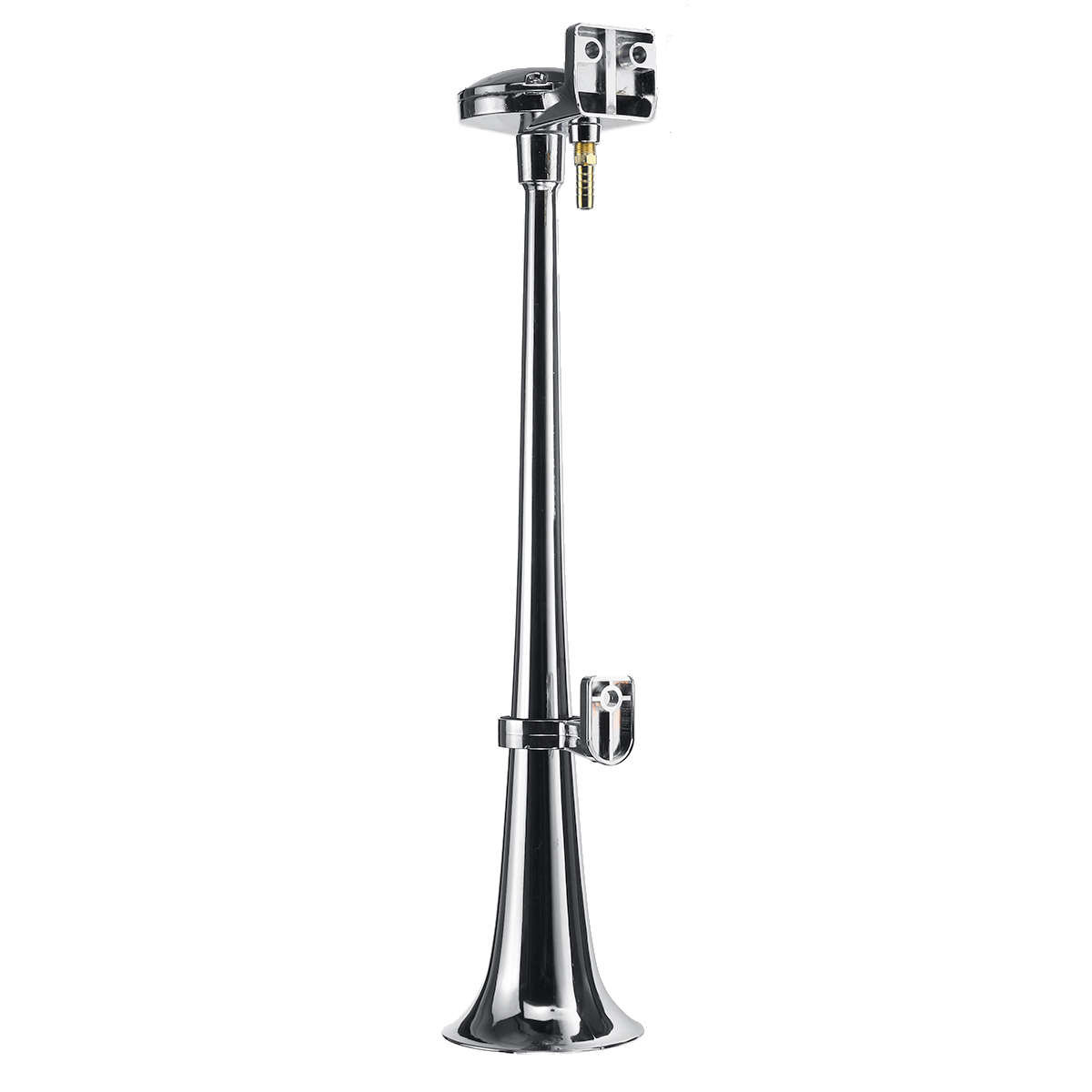 178DB Single Car Trumpet Air Horn Chrome Compressor For Truck Boat Train