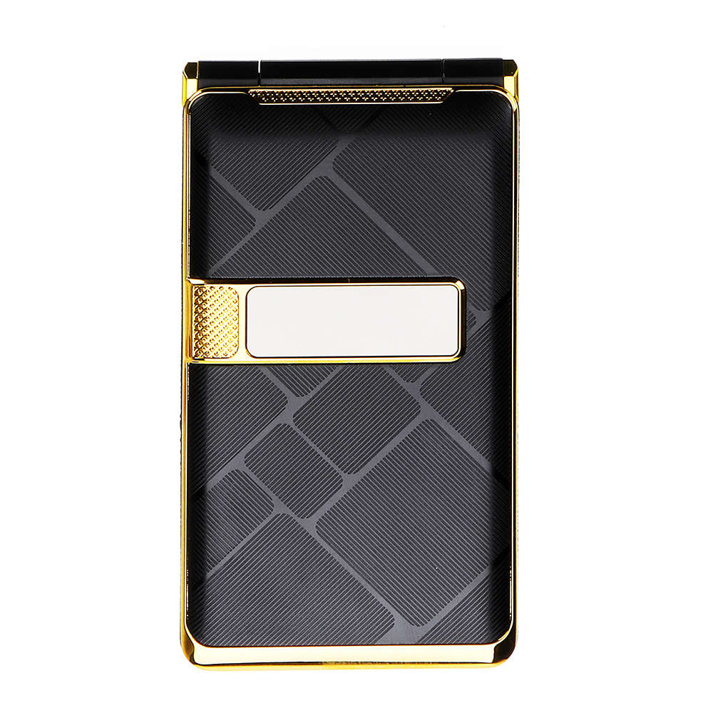 BLT610 2.6'' 2800mAh Touch Screen Dual Screen Dual SIM FM Flashlight Long Standby Flip Feature Phon