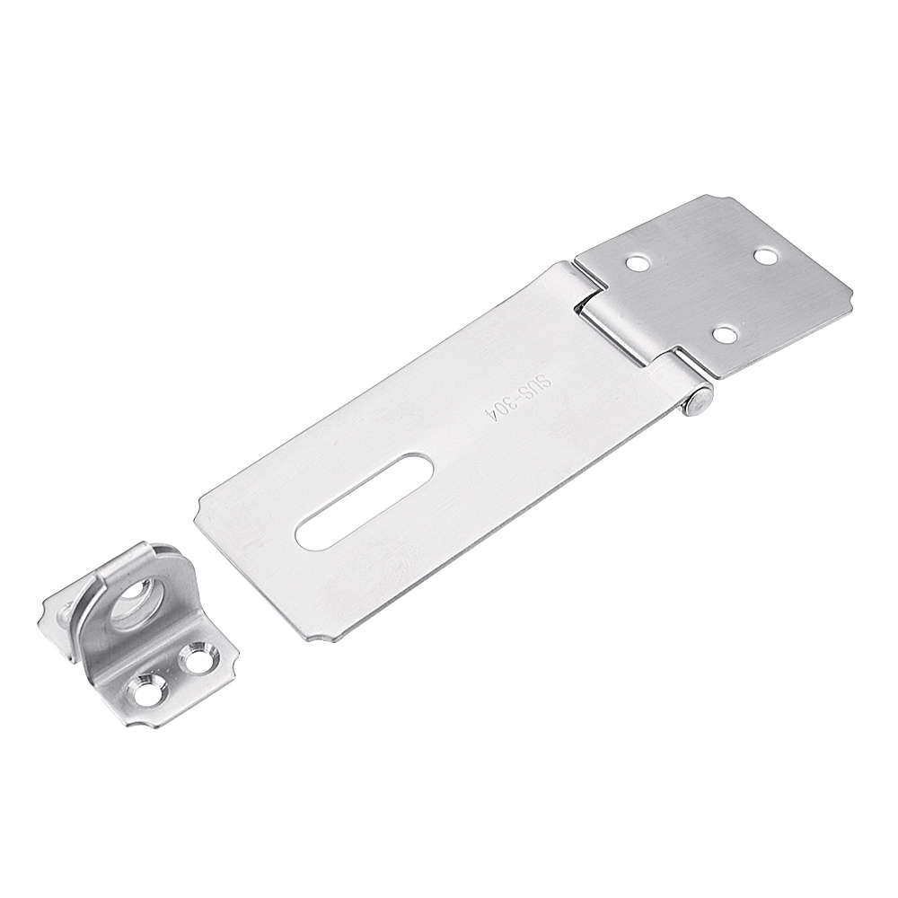 n 304 Stainless Steel Safety Hasps Heavy Duty Gate Bolt Latch Buckle A