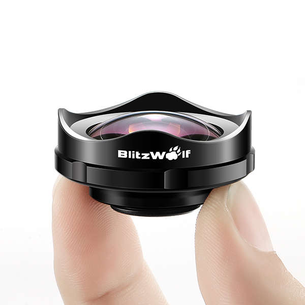 BlitzWolf BW-LS3 Camera Lens 120 Wide Angle Lens With Universal Locust Clip