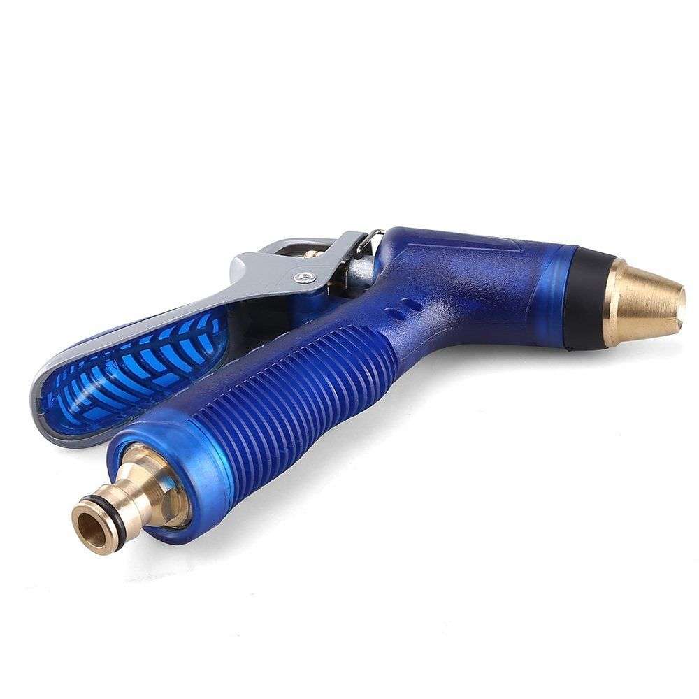 Water Hose Nozzle Jet Spray Gun High Pressure Adjustable Watering