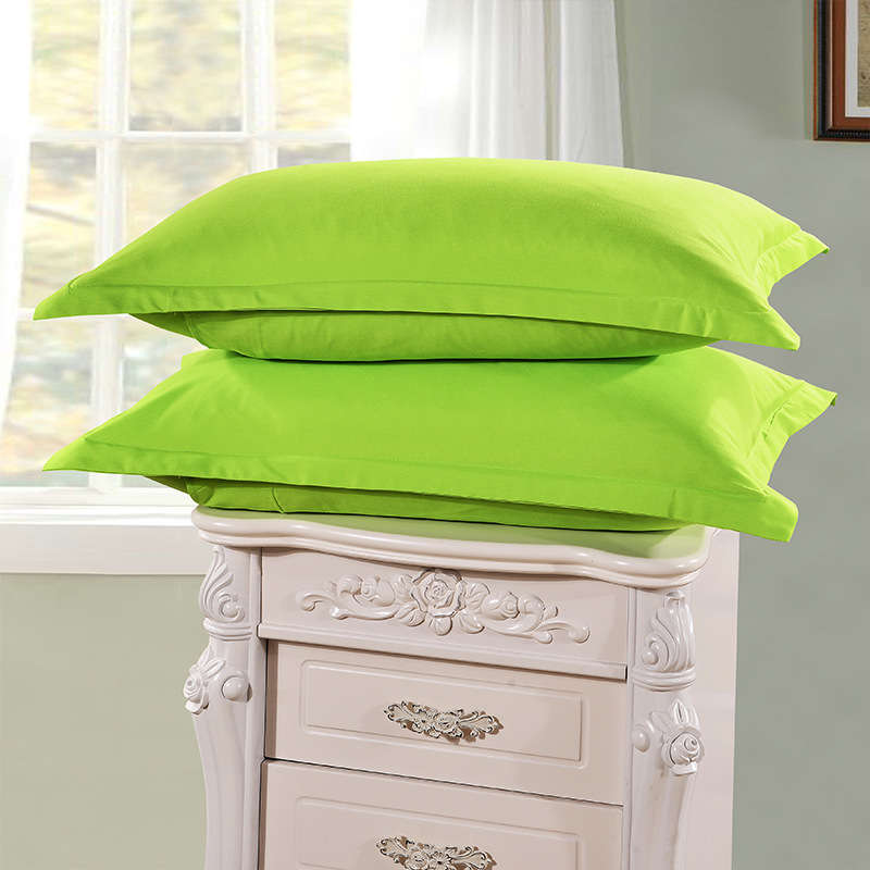 KCASA KC-P250 2Pcs Queen Size Pillow Cases 100% Brushed Microfiber Ultra Soft Pill... (COLOR: GREEN)