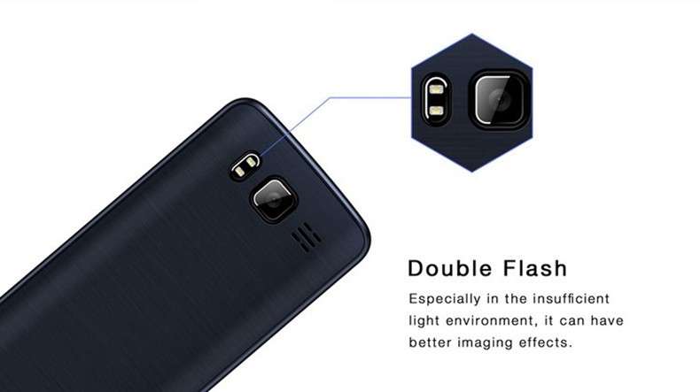 SERVO V9500 2.8 Inch HD Large Screen 1100mAh 64MB+64MB 4 Sim Cards 4 Standby FM GPRS Feature Phone