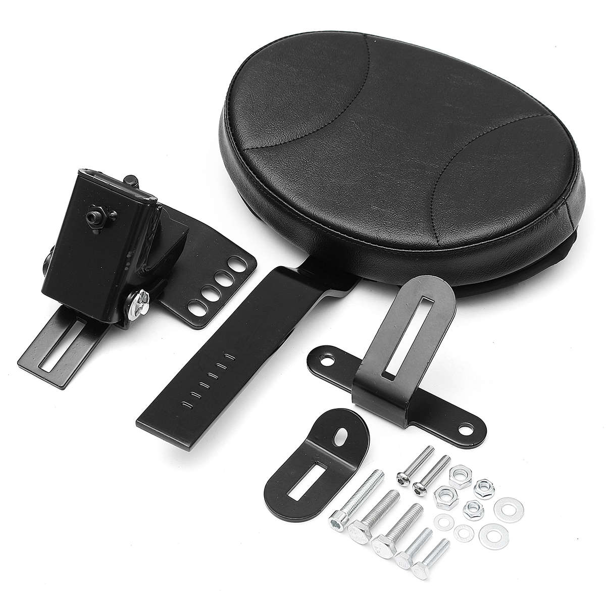 Driver Rider Backrest Pad Cushion For Harley Davidson Touring 1988-2017