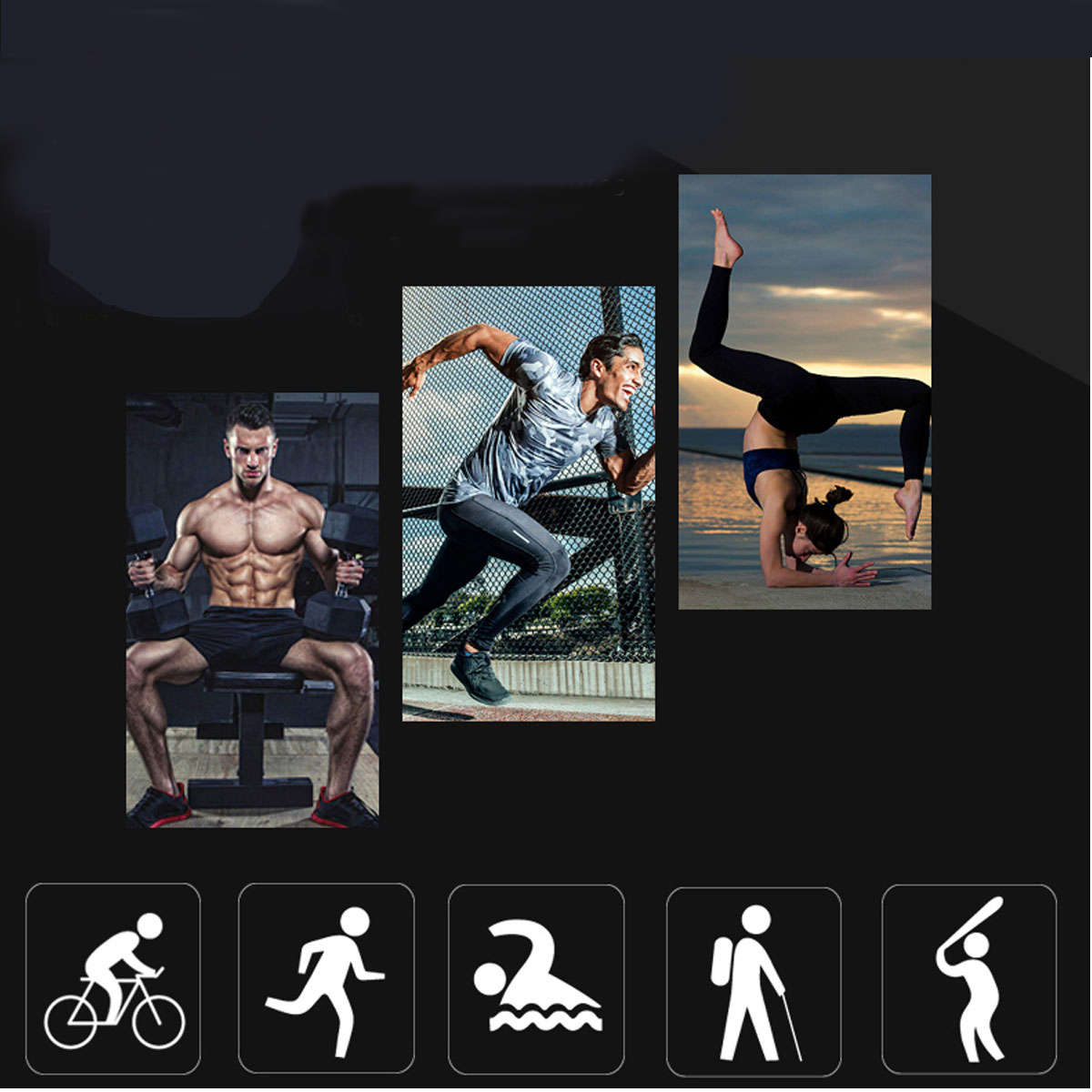 KALOAD ABS Abdominal Muscle Trainer Arm Abdomen Full Body Muscle Training Booster Stimulation