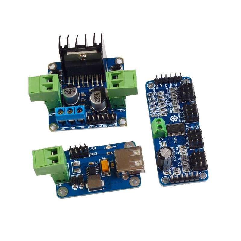 Sunfounder TS0248 Smart Remote Control Video Car Kit for Raspberry Pi with Android App