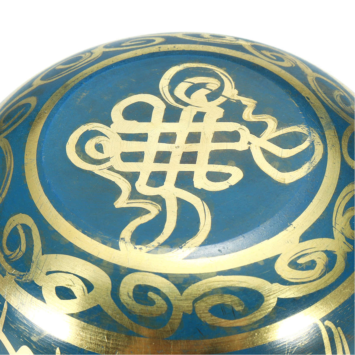 80mm Blue Tibetan Yoga Singing Bowl