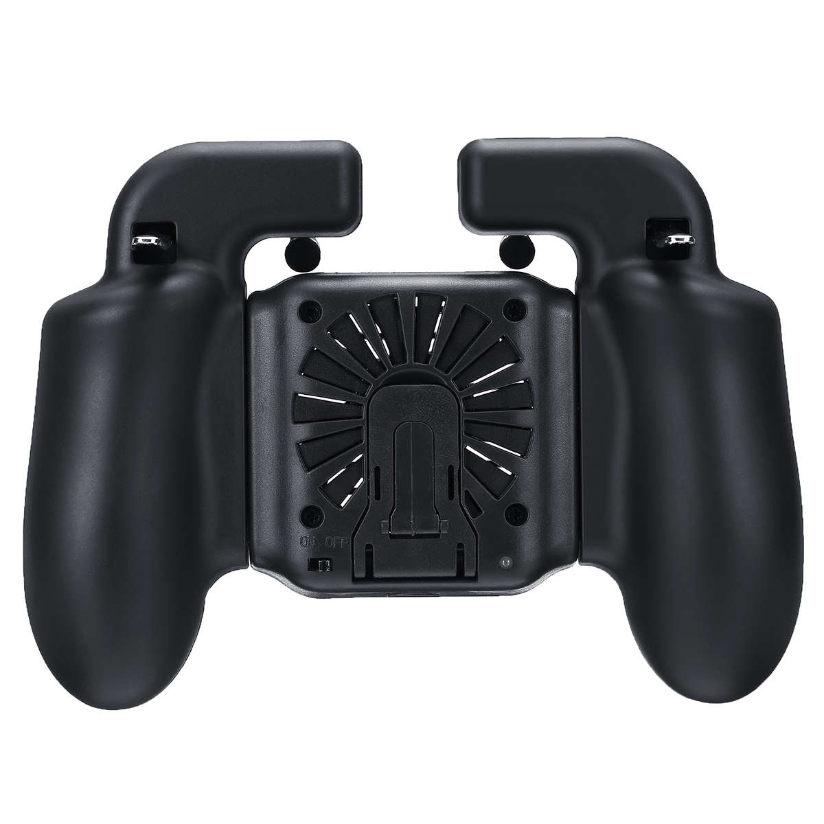 Built-in Cooling Fan Chargeable Gamepad Joystick for PUBG Fire Trigger Shooter Button for Mobile Ga