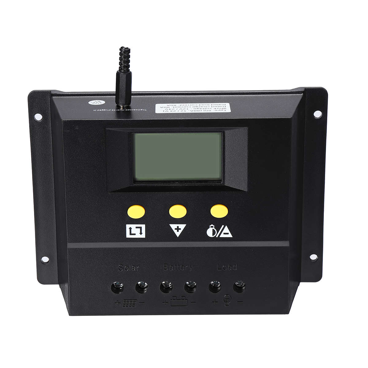 12/24V 80A Solar Charge Controller 960W/1920W Auto PWM Battery Charger Regulator