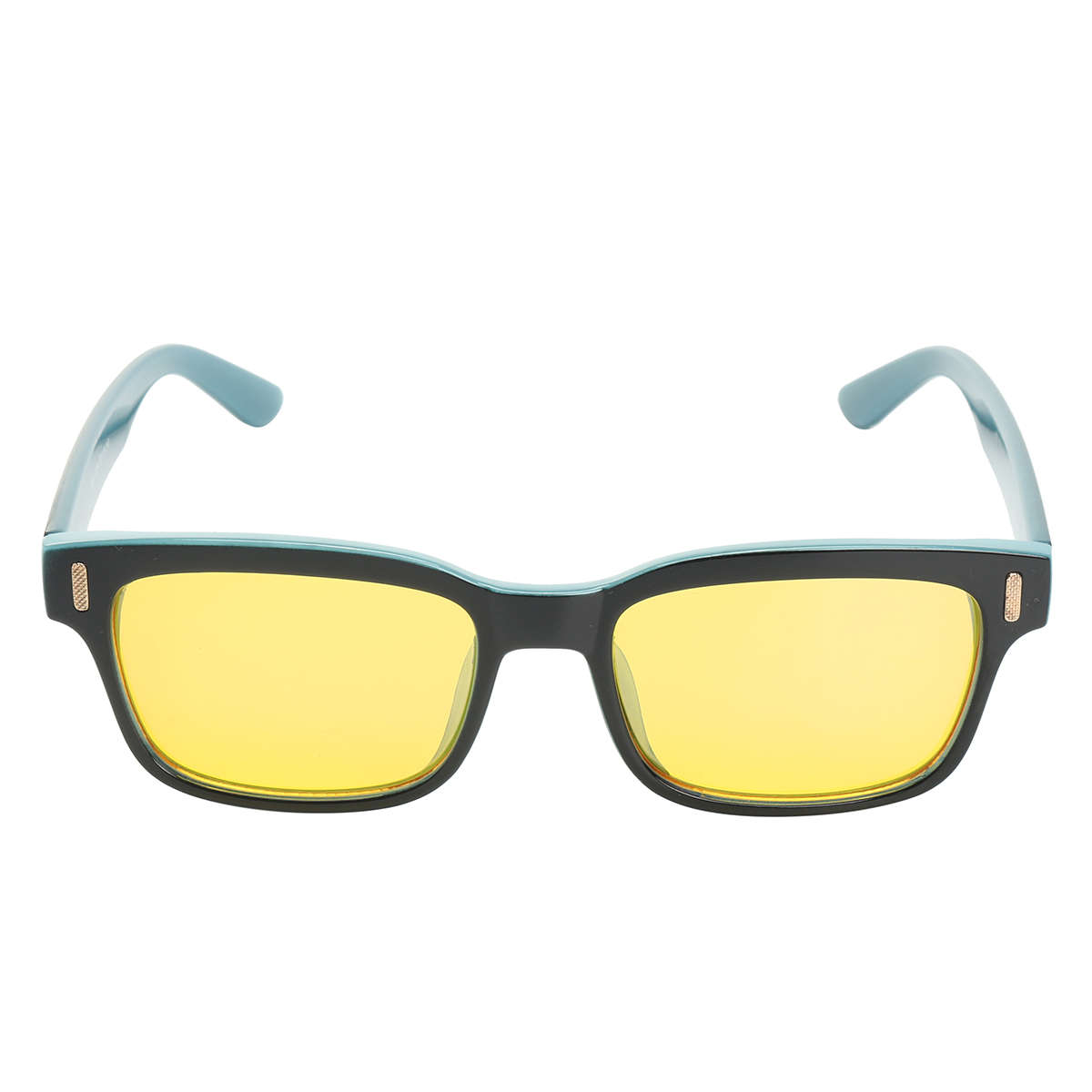 Computer Glasses Light Blocking Anti Blue Protection For Men and Women UV (COLOR: BLACK&BLUE)