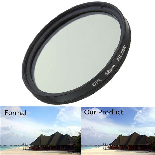 52mm-77mm Digital CPL Circular Polarizer Polarizing Lens Filter CPL Polarizer for Canon