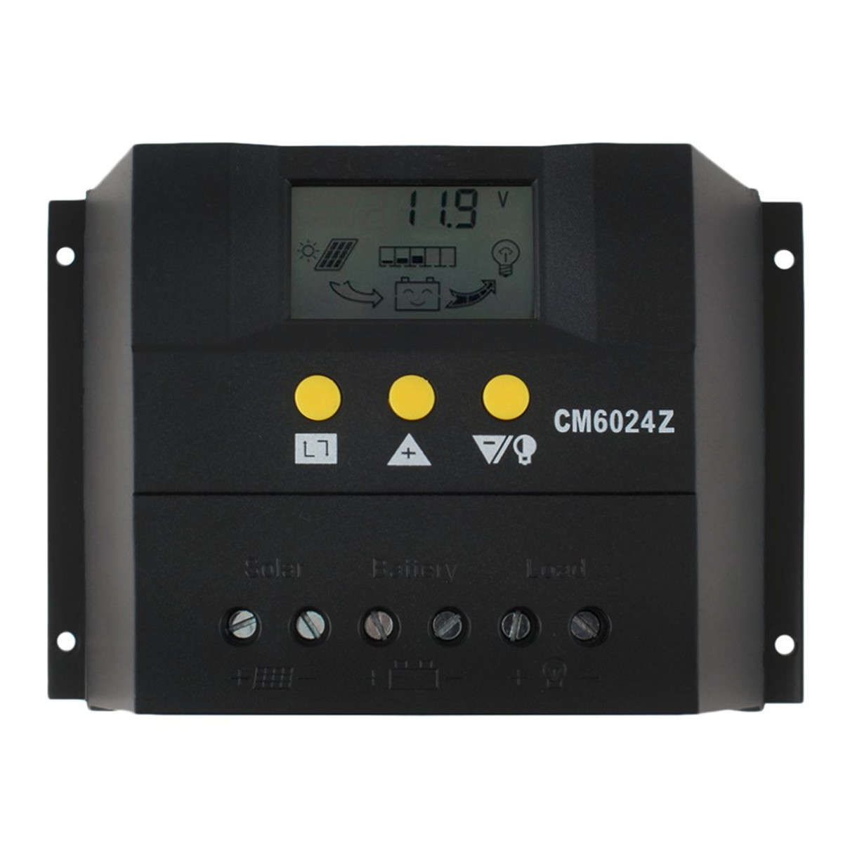 12/24V 80A Solar Charge Controller 960W/1920W Auto PWM Battery Charger Regulator