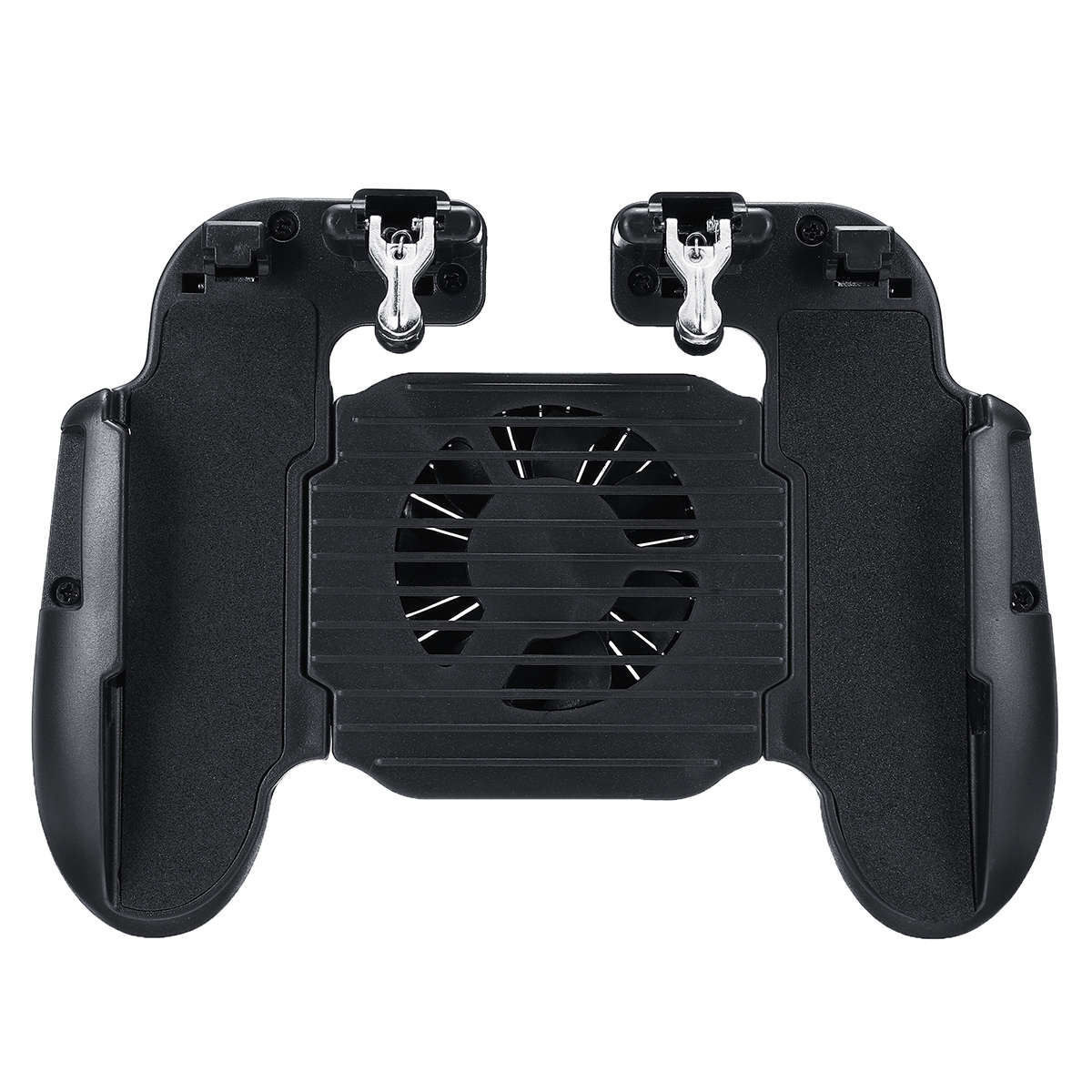 Built-in Cooling Fan Chargeable Gamepad Joystick for PUBG Fire Trigger Shooter Button for Mobile Ga