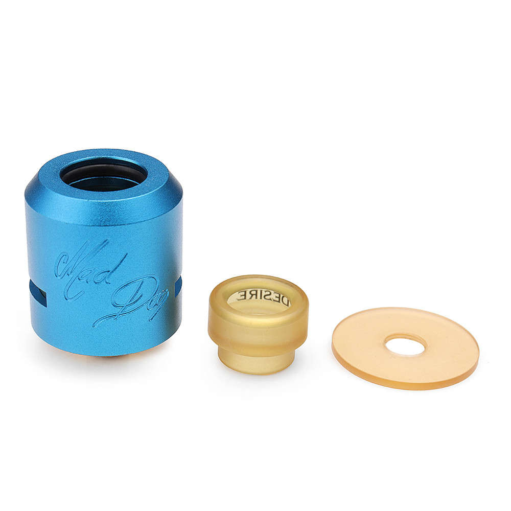 24mm Tank Desire Mad Dog RDA Atomizer Tools Kit Black/Red/Gold/Blue/Silver