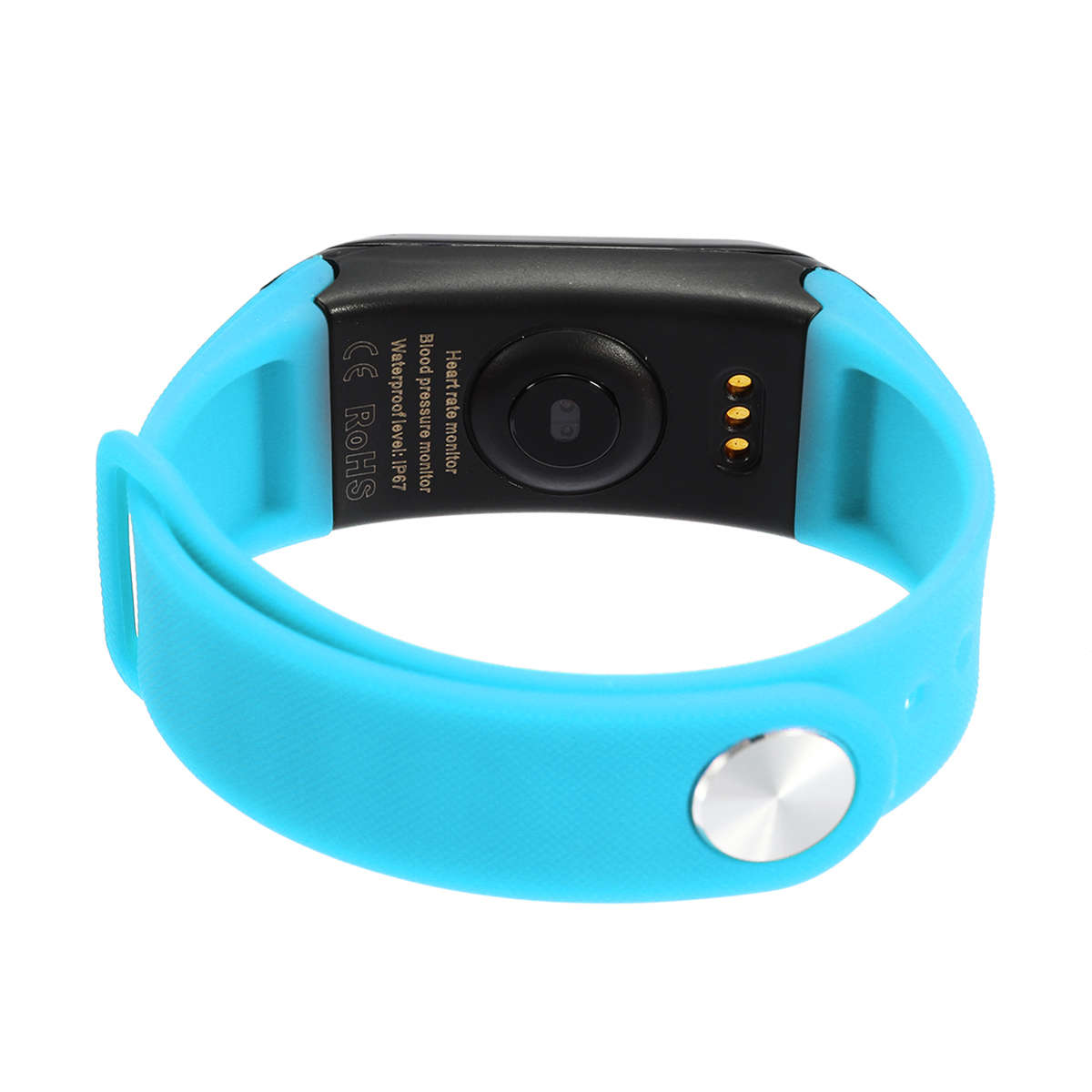 Single Touch Smart Bracelet Wristband Watch Bluetooth Heart Rate Fitness Tra