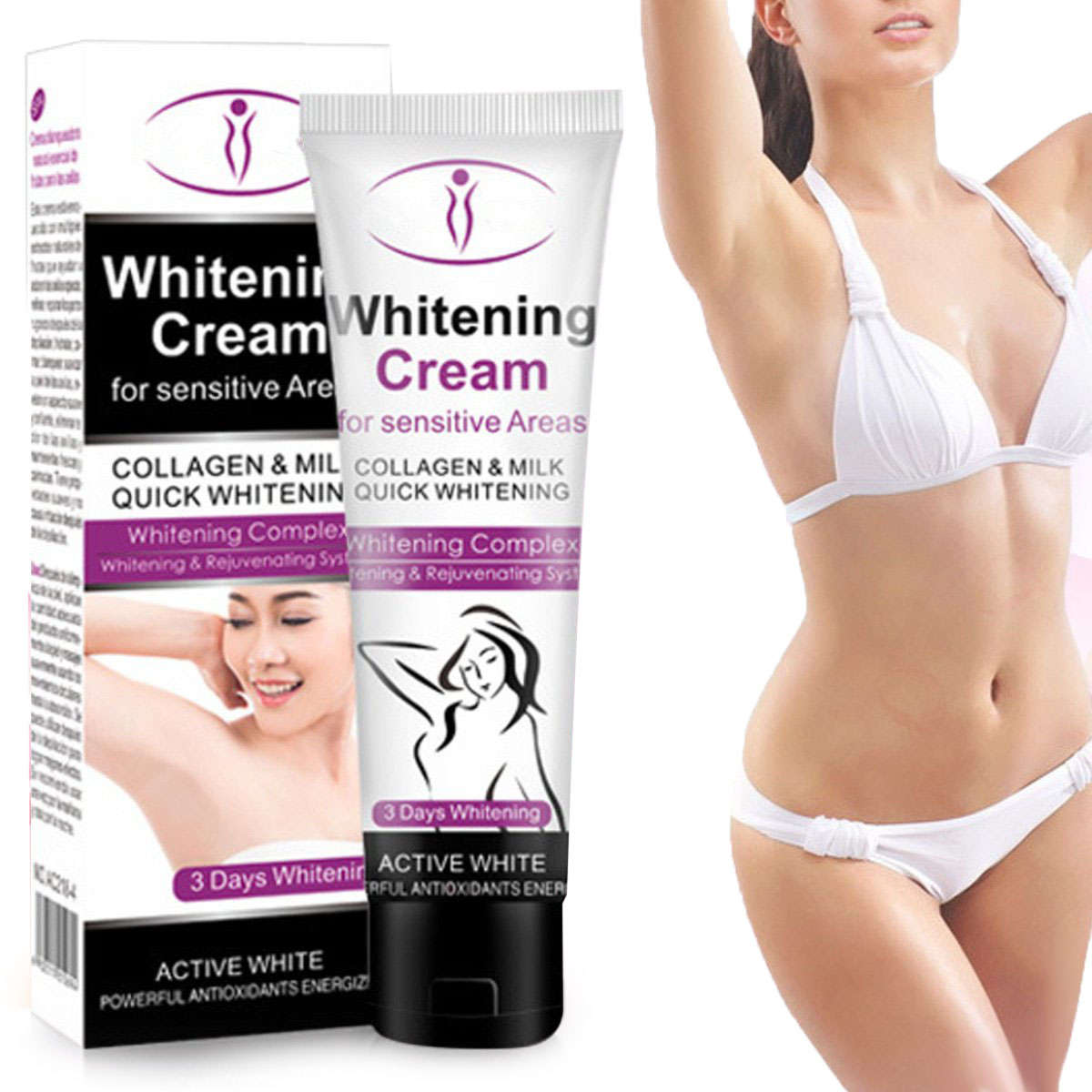 Body Creams Underarm Repair Whitening Cream Between Legs Knees Private Part 50g