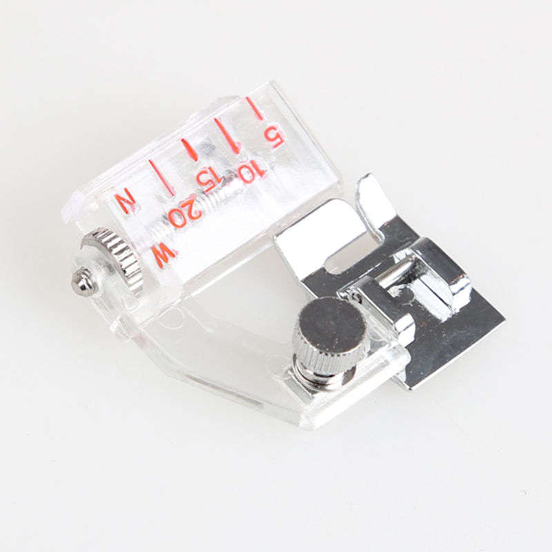 Adjustable Bias Binder Presser Foot Feet Binding Feet Sewing Machine Attachment Accessory