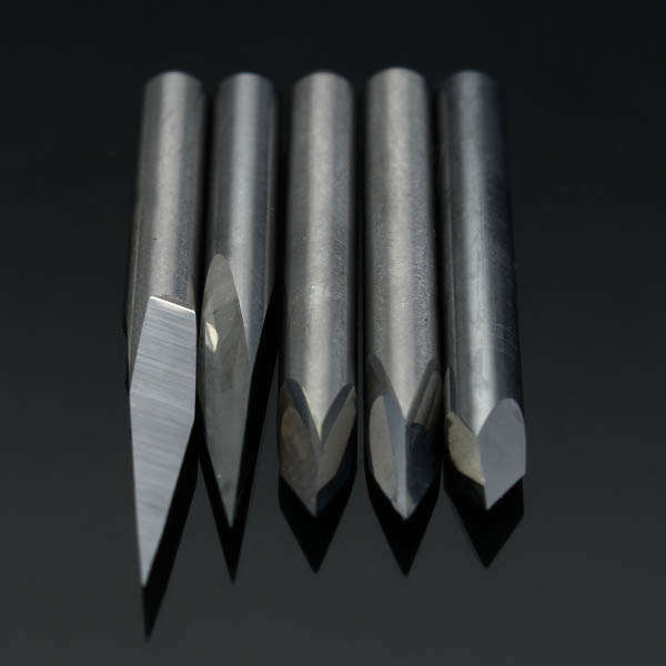 .175mm Shank 0.1mm 15/20/30/45/60 Degree Tungsten Steel Engraving Bits