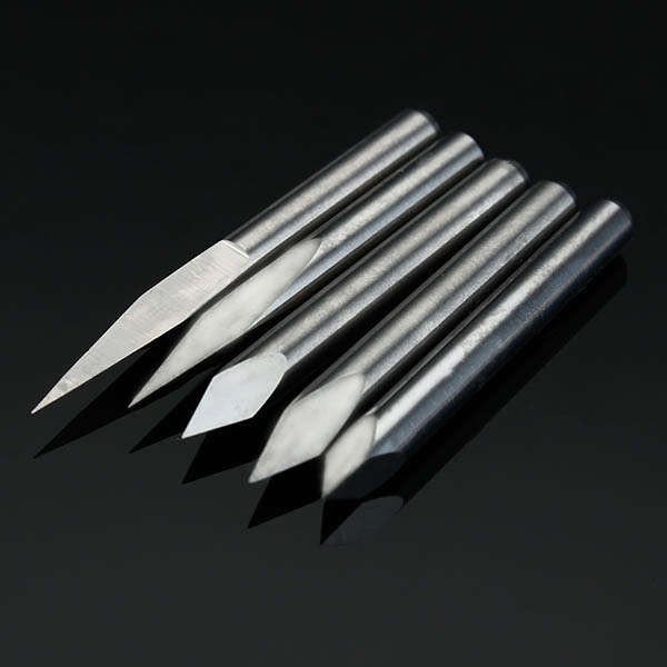 .175mm Shank 0.1mm 15/20/30/45/60 Degree Tungsten Steel Engraving Bits