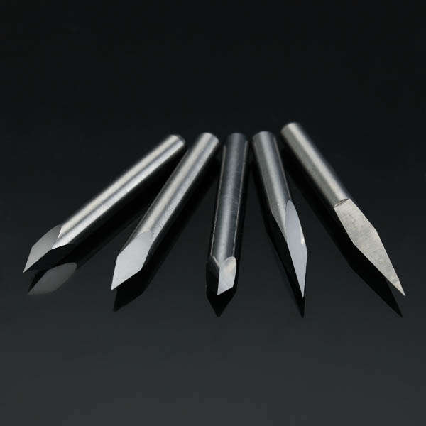 .175mm Shank 0.1mm 15/20/30/45/60 Degree Tungsten Steel Engraving Bits