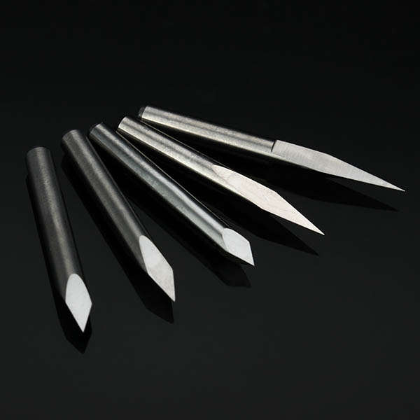 .175mm Shank 0.1mm 15/20/30/45/60 Degree Tungsten Steel Engraving Bits