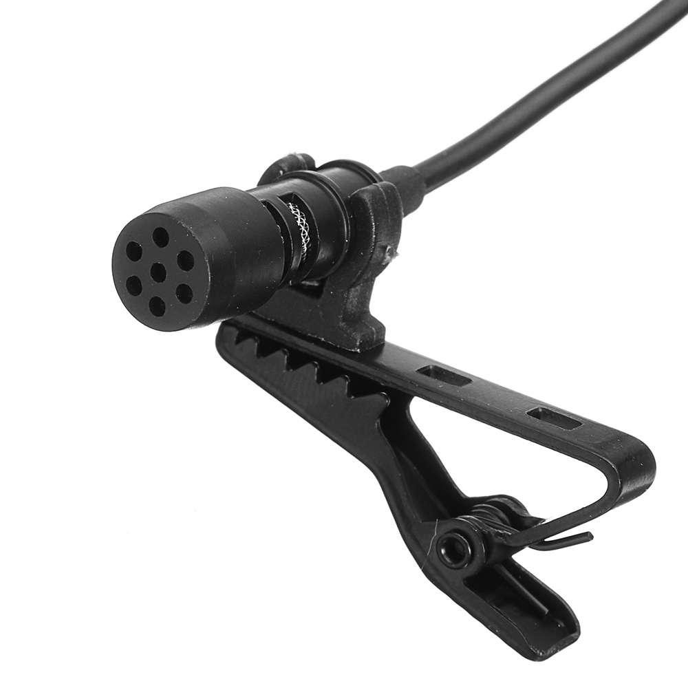 Arimic Lavalier Lapel Clip-on Omnidirectional Condenser Microphone for DSLR Camera Smartphone