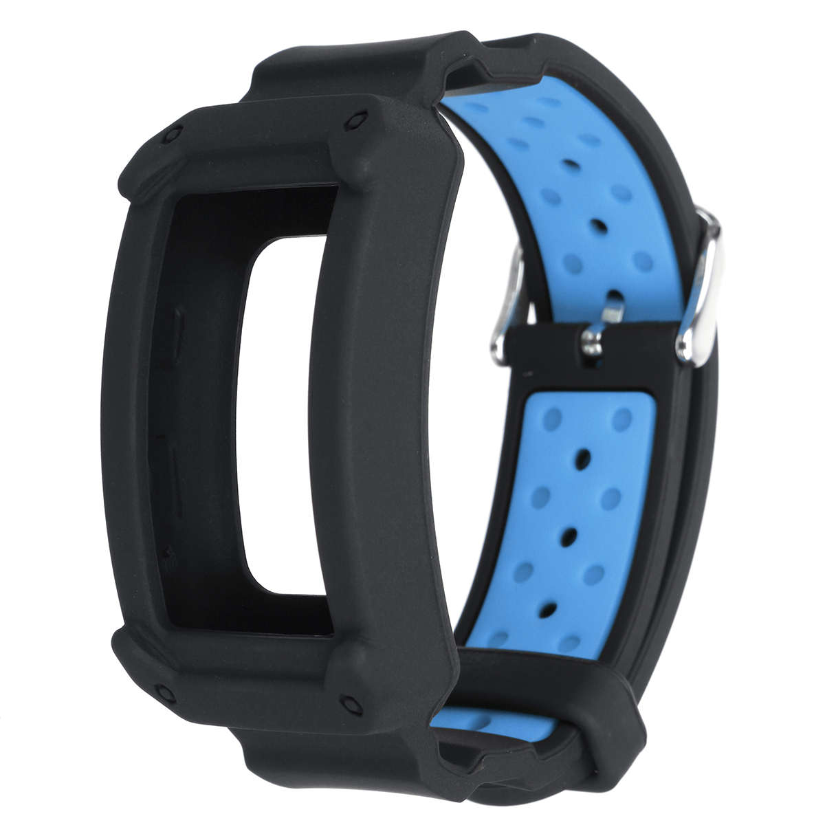Replacement TPU Smart Watch Band for Samsung Gear Fit 2  (COLOR: BLACKBLUE)