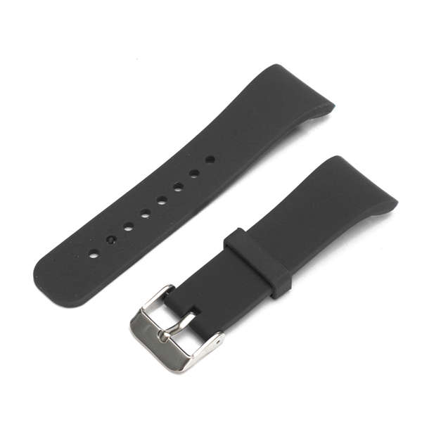 Silicone Watch Band Replacement Watch Strap for Samsung Gear Fit 2 (COLOR: BLACK)