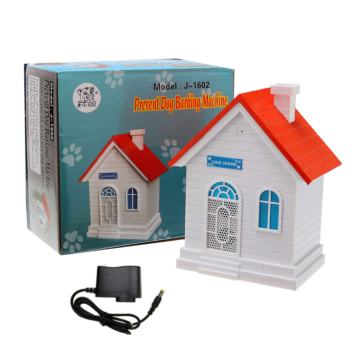 Ultrasonic Dog Anti No Bark Device Rechargeable Stop Barking Control Tools Kit