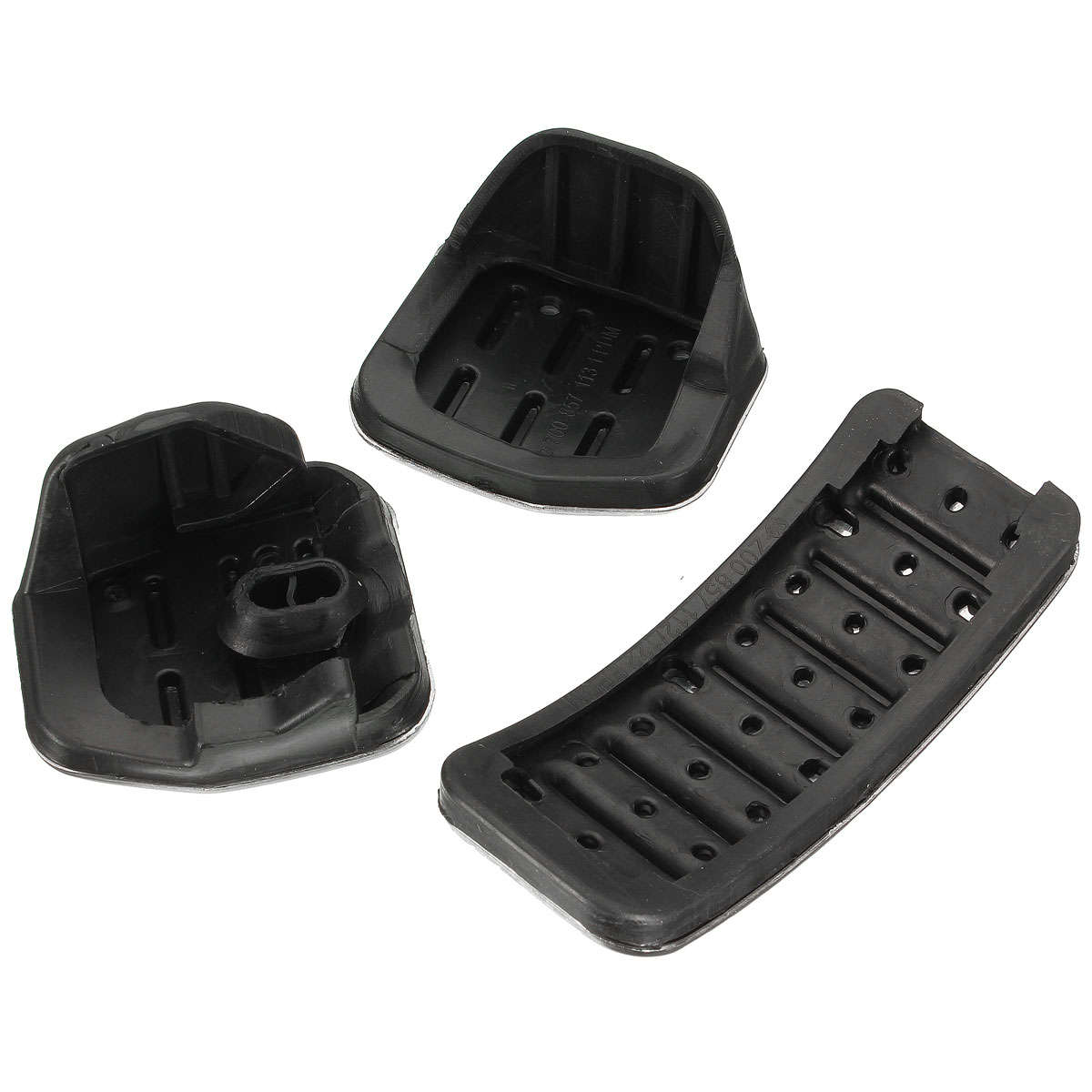 VW Polo Stainless Steel MT Pedal Pads For VW Polo Jetta MK4 Bora Lavida Golf MK4 Fabia