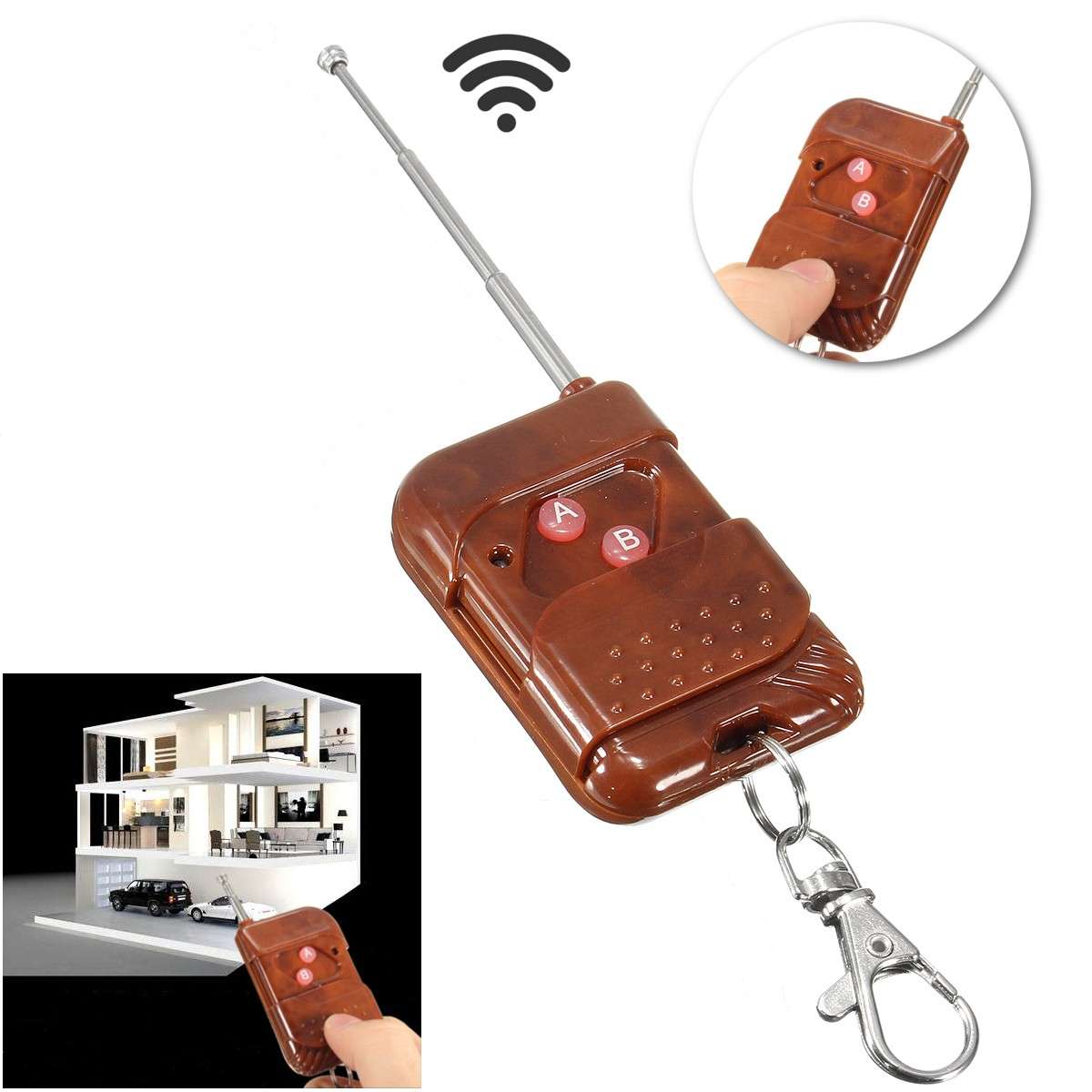 DC 12V 1CH Channel 433MHz Relay Wireless Remote Control Switch Transmitter