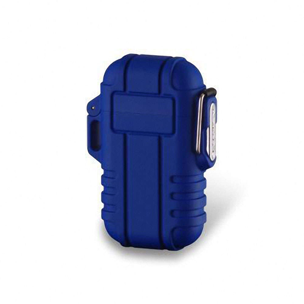 KCASA KC-MT15 USB Charge Arc Lighter Portable Windproof Personality Electronic Ligh... (COLOR: BLUE)