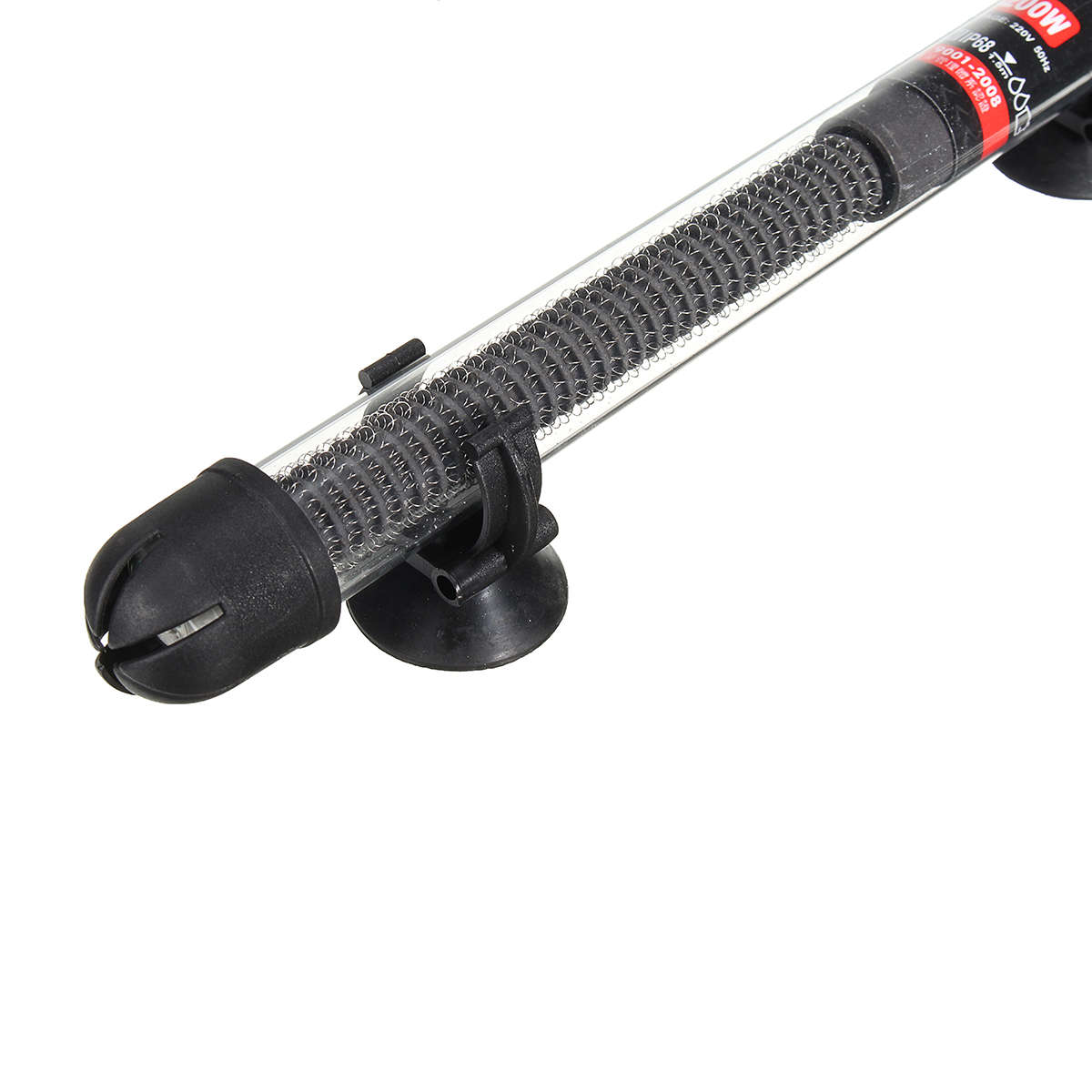 200W Submersible Aquarium Fish Tank Water Heater Auto Adjustable Temperature